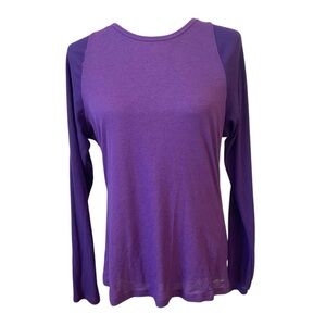 Patagonia Purple Capilene 2 Base Layer Lightweight Long Sleeve Top